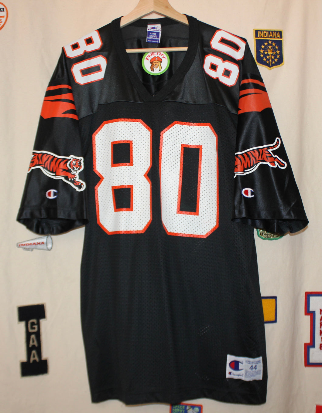 Champion Peter Warrick Cincinnati Bengals Jersey: L