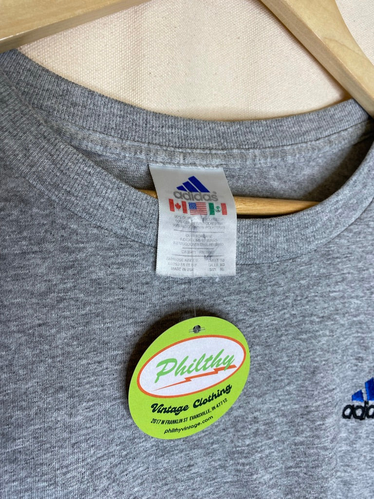 Adidas Athletics Embroidered T-Shirt: XL