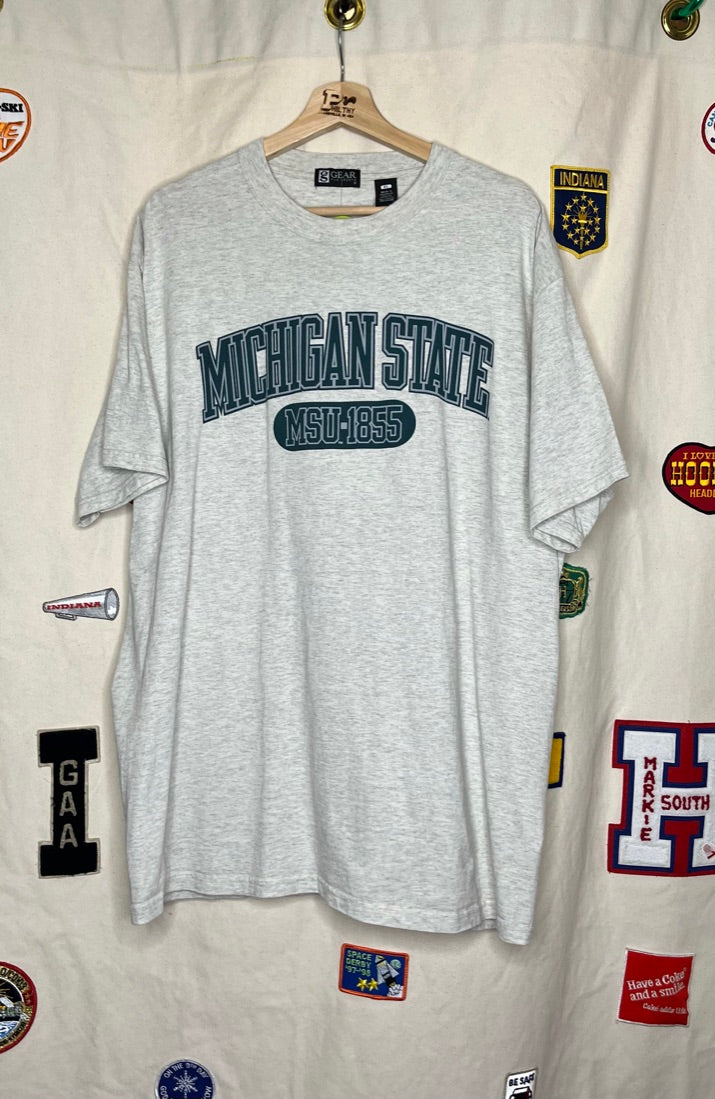 Vintage Michigan State Gear T-Shirt: XL