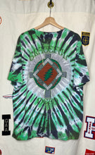 Load image into Gallery viewer, Grateful Dead Skull Shamrock Tie-Dye T-Shirt: XL
