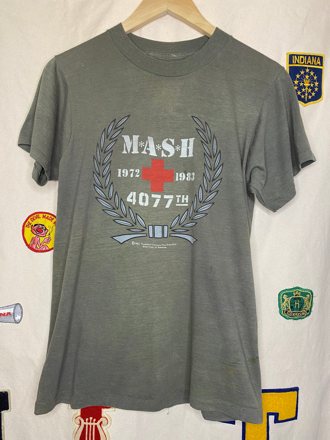 1983 MASH Grey T-Shirt: L