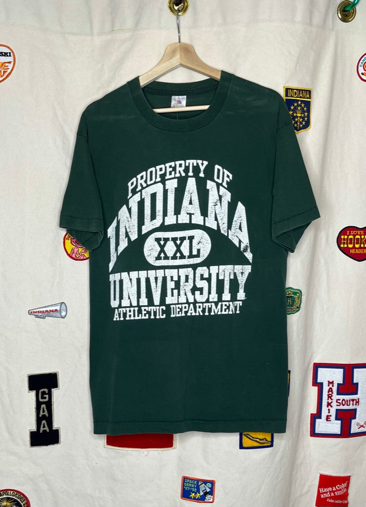 Indiana University Athletic Department T-Shirt: L