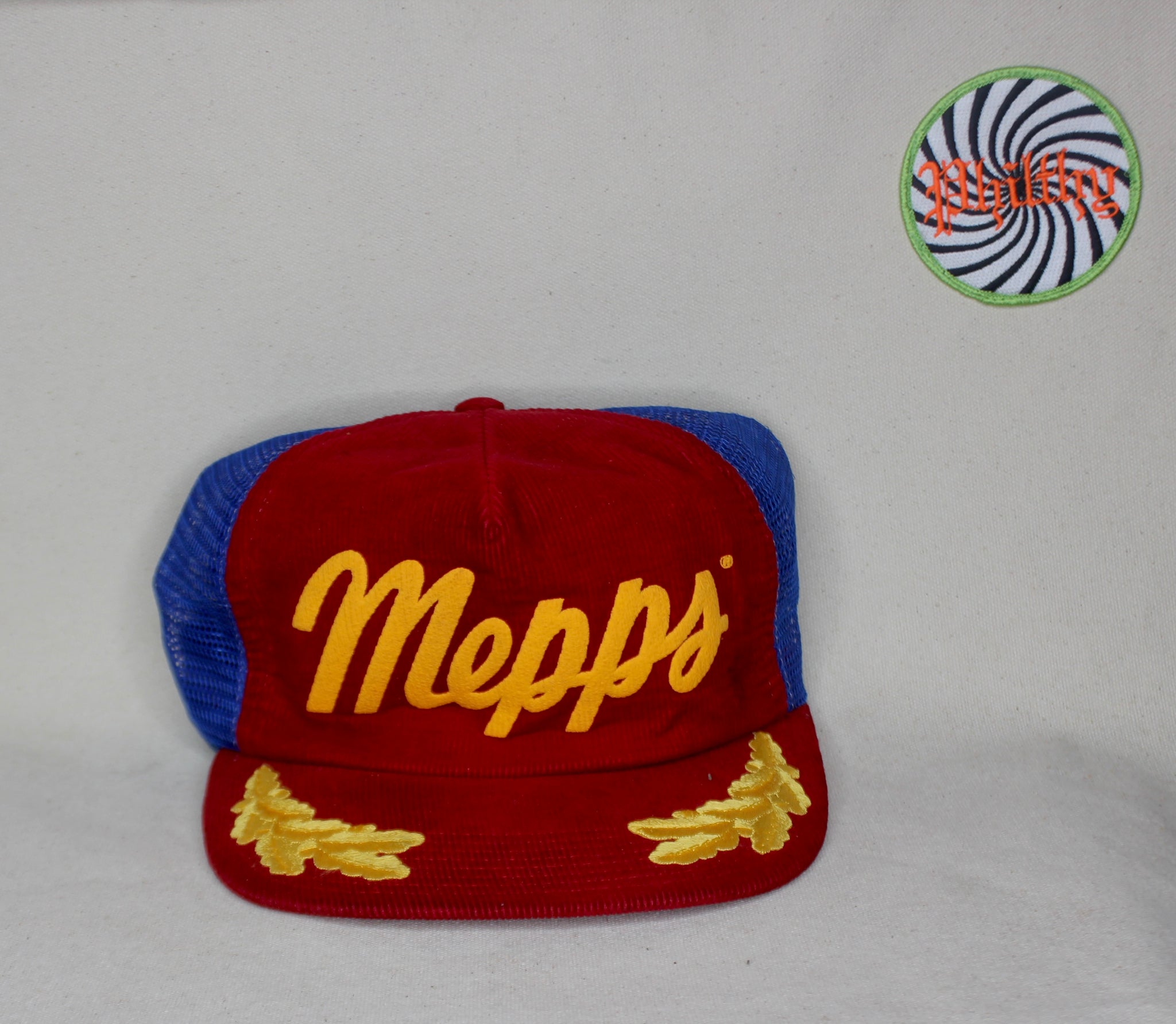 Vintage Mepps Fishing Corduroy Mesh Snapback Hat – Philthy Vintage