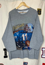 Load image into Gallery viewer, New England Patriots NFL Lee Sport Chopped Crewneck: XXL
