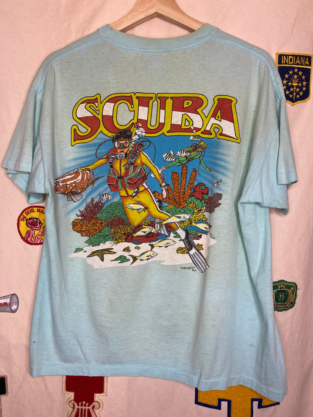 Panama City Beach Scuba T-Shirt: L