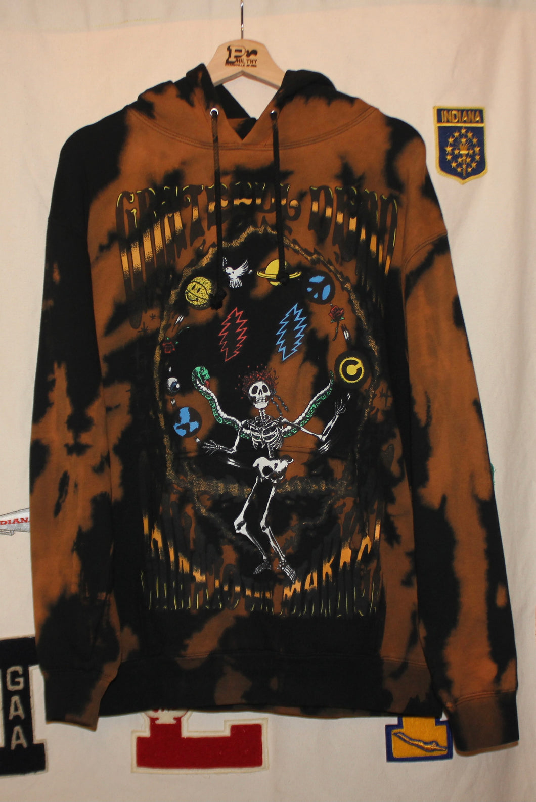 ChinaTown Market Grateful Dead Hoodie: M