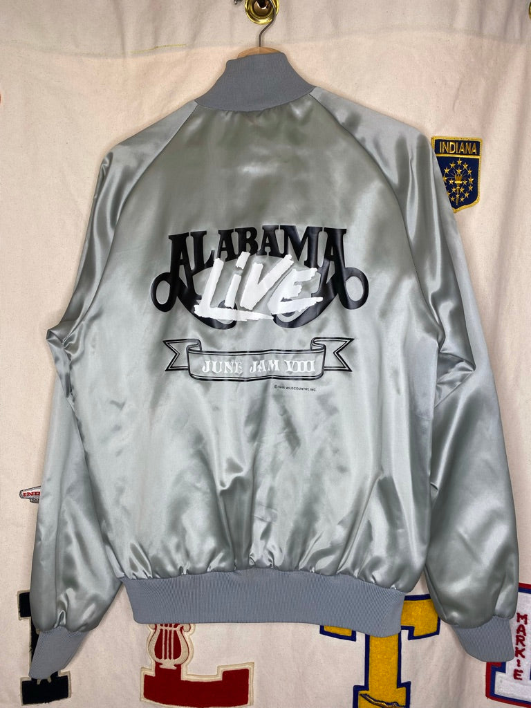 Vintage Alabama Satin Country Music Jacket: S/M