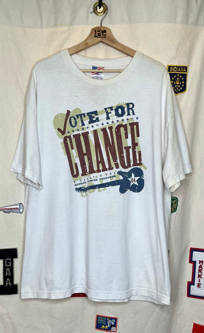 2004 Vote for Change T-Shirt: XXL