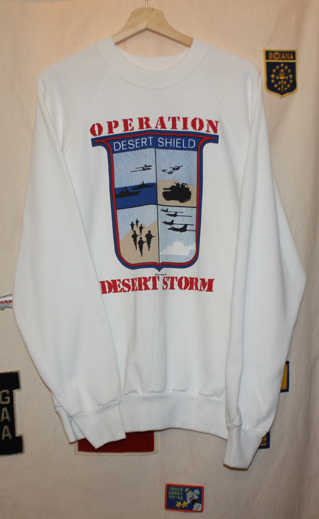 Operation Desert Shield Crewneck: XL