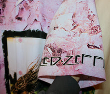 Load image into Gallery viewer, Led Zeppelin IV Pink Button Up Shirt by Dragonfly: Large
