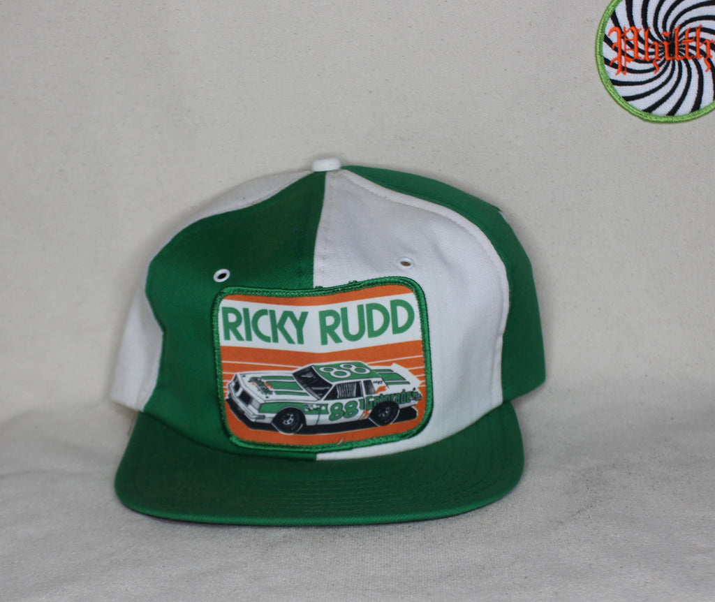 Vintage Ricky Rudd Gatorade Racing Pinwheel 88 Nascar 80's Patch Snapback Hat
