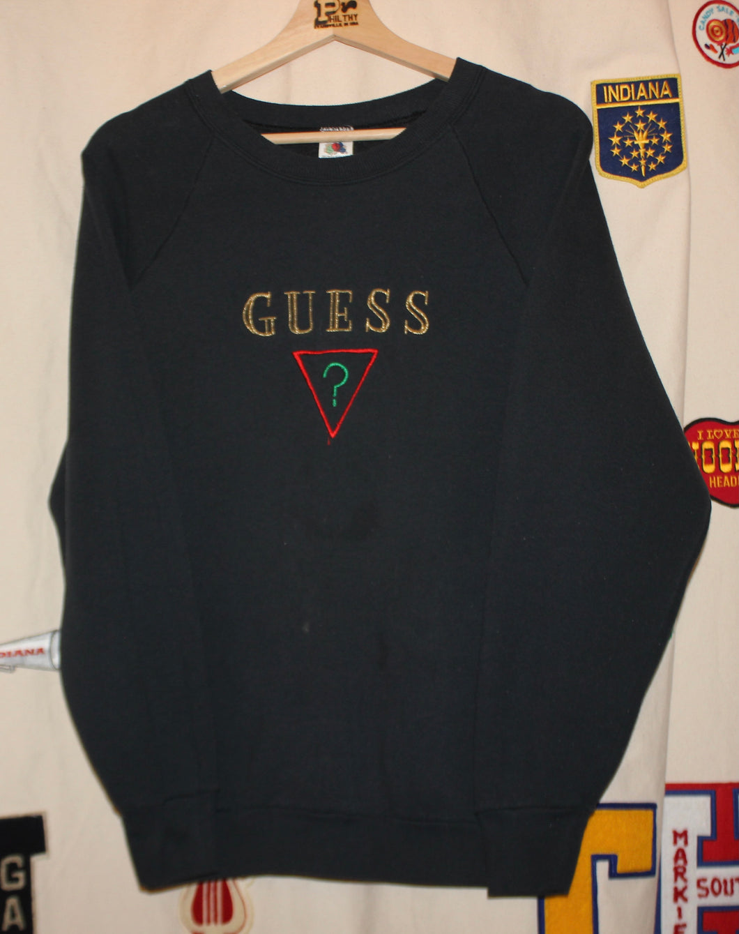 GUESS Jeans Bootleg Crewneck: L