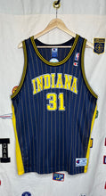Load image into Gallery viewer, Indiana Pacers Reggie Miller Champion Pinstripe Jersey: XL
