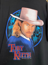 Load image into Gallery viewer, Vintage Toby Keith Country Blue Moon Black 1996 T-Shirt: 2XL

