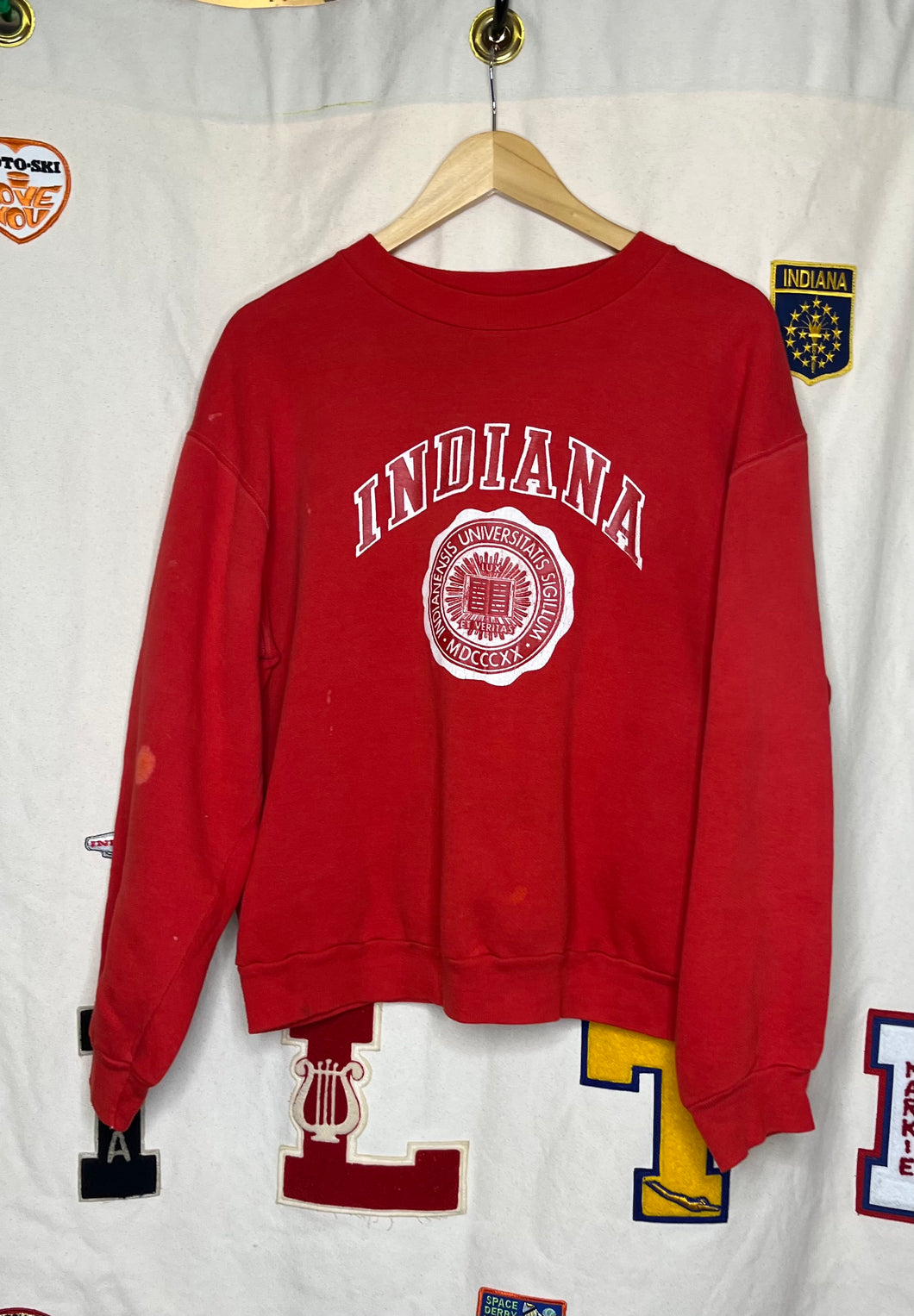 Indiana University Russell Athletic Crewneck: M/L