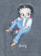 Load image into Gallery viewer, Betty Boop Embroidered Long-Sleeve T-Shirt: L
