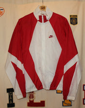 Load image into Gallery viewer, 90s Nike Red &amp; White Windbreaker: M
