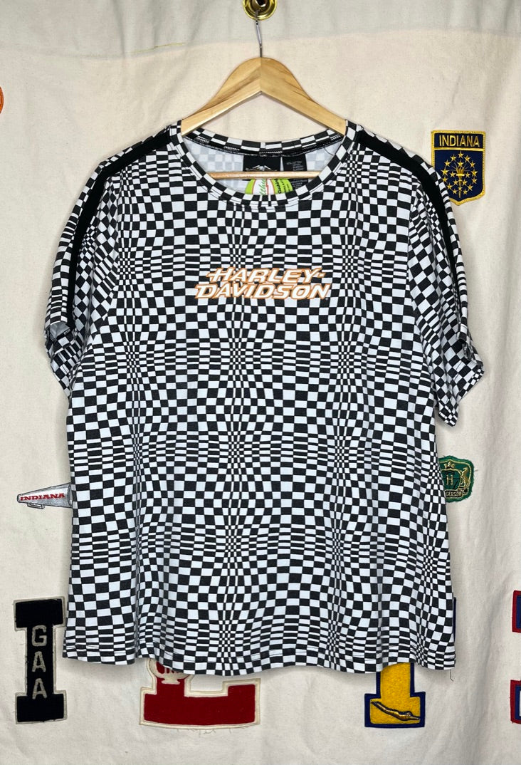 Harley-Davidson Checker Board T-Shirt: XL