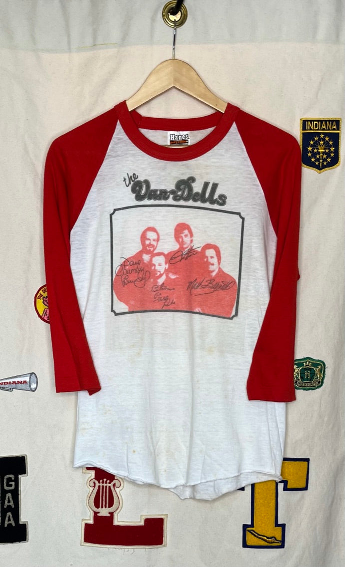 The Van Dells Band Raglan T-Shirt: M