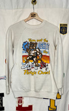 Load image into Gallery viewer, Party&#39;s Over Bulldog Stained Crewneck: M
