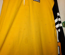 Load image into Gallery viewer, Adidas Rugby Yellow/Black Polo Shirt: Large
