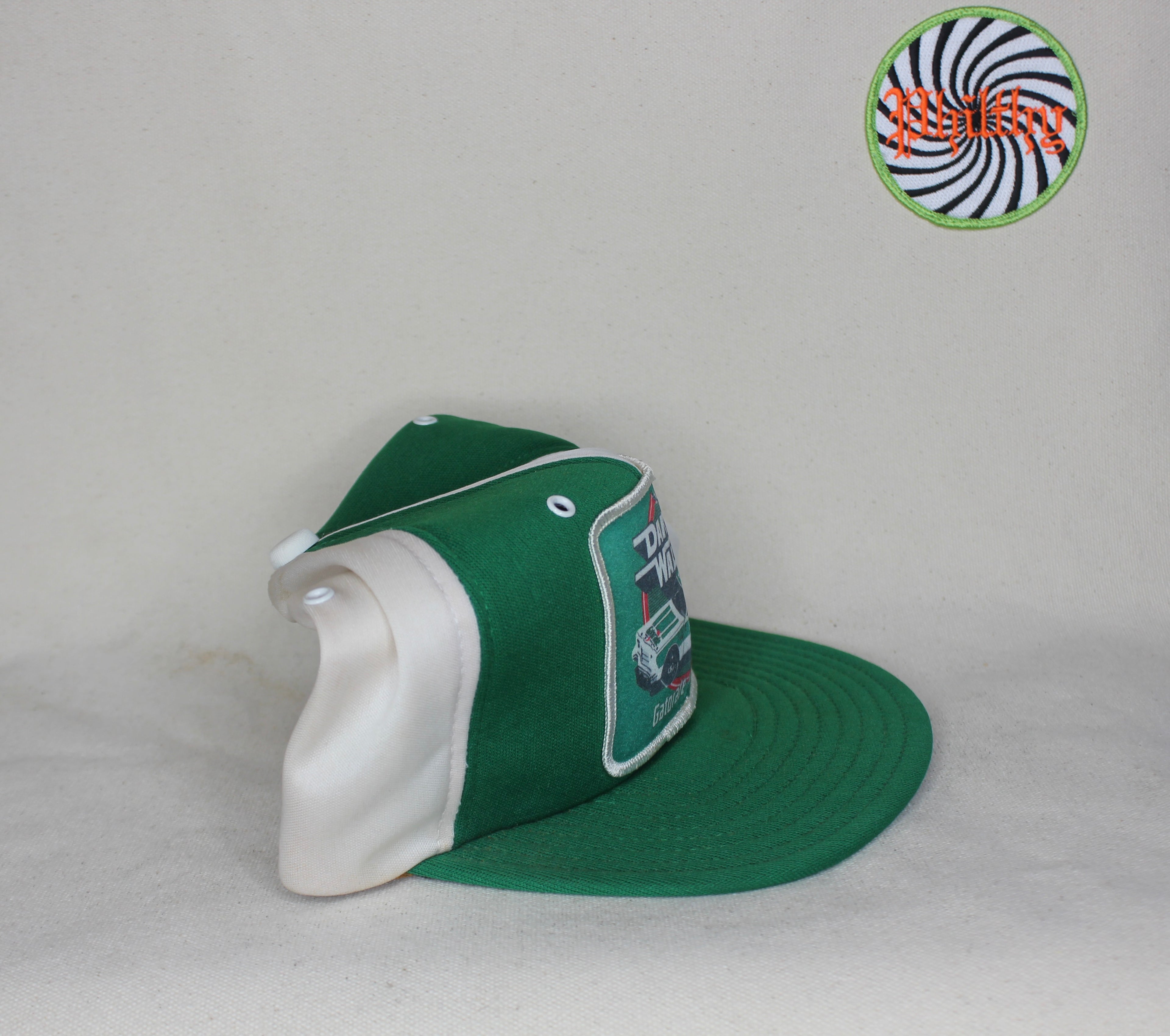 Vintage Darrell Waltrip Gatorade Racing 88 Nascar Pinwheel 80's Snapback Patch Hat