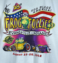Load image into Gallery viewer, 2002 Frog Follies Evansville T-Shirt: L
