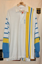 Load image into Gallery viewer, 80s Adidas Striped Button-Up Shirt: XL
