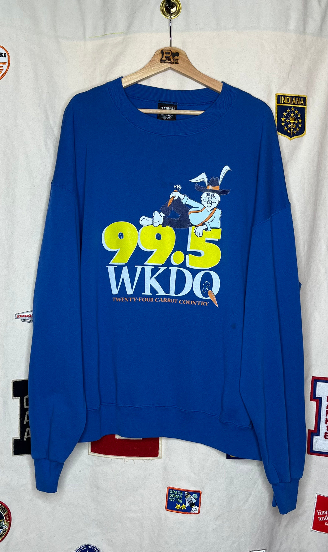 99.5 WKDQ Radio Crewneck: XXXL