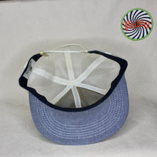 Load image into Gallery viewer, Vintage Marathon Gas Ashland Denim Mesh Trucker Patch Hat
