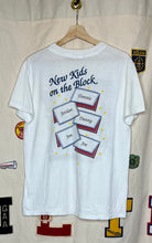 Load image into Gallery viewer, 1989 New Kids on the Block White T-Shirt: M
