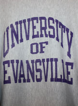 Load image into Gallery viewer, University of Evansville Champion Reverse Weave Crewneck: XL
