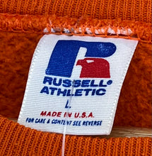 Load image into Gallery viewer, Illinois Fighting Illini Russell Athletic Thrashed Crewneck: L
