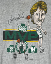 Load image into Gallery viewer, 1986 Larry Bird Boston Celtics Caricature T-Shirt: S
