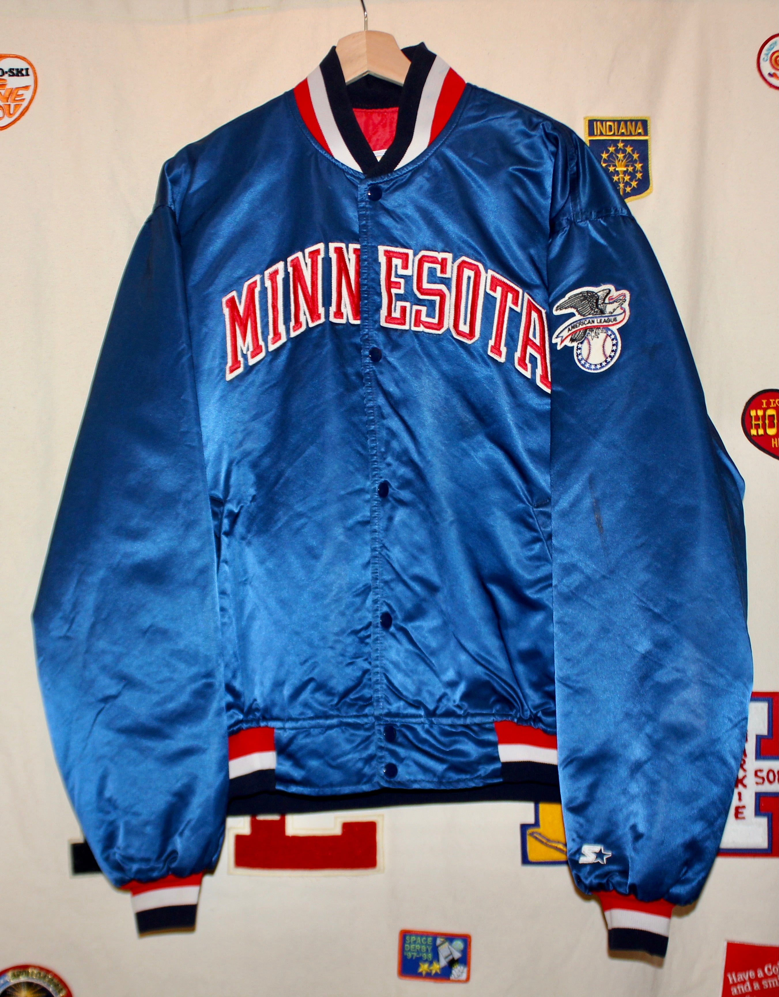 Vintage MLB Minnesota Twins Baseball Satin Jacket - Maker of Jacket