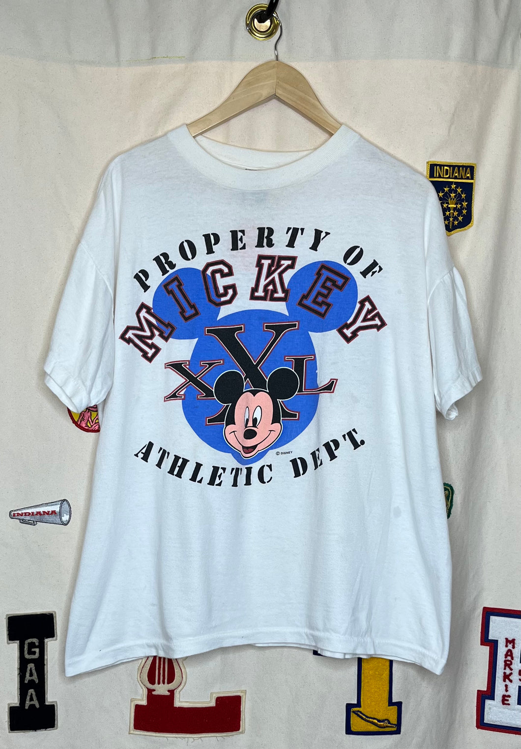 Mickey Mouse Athletic Department T-Shirt: L
