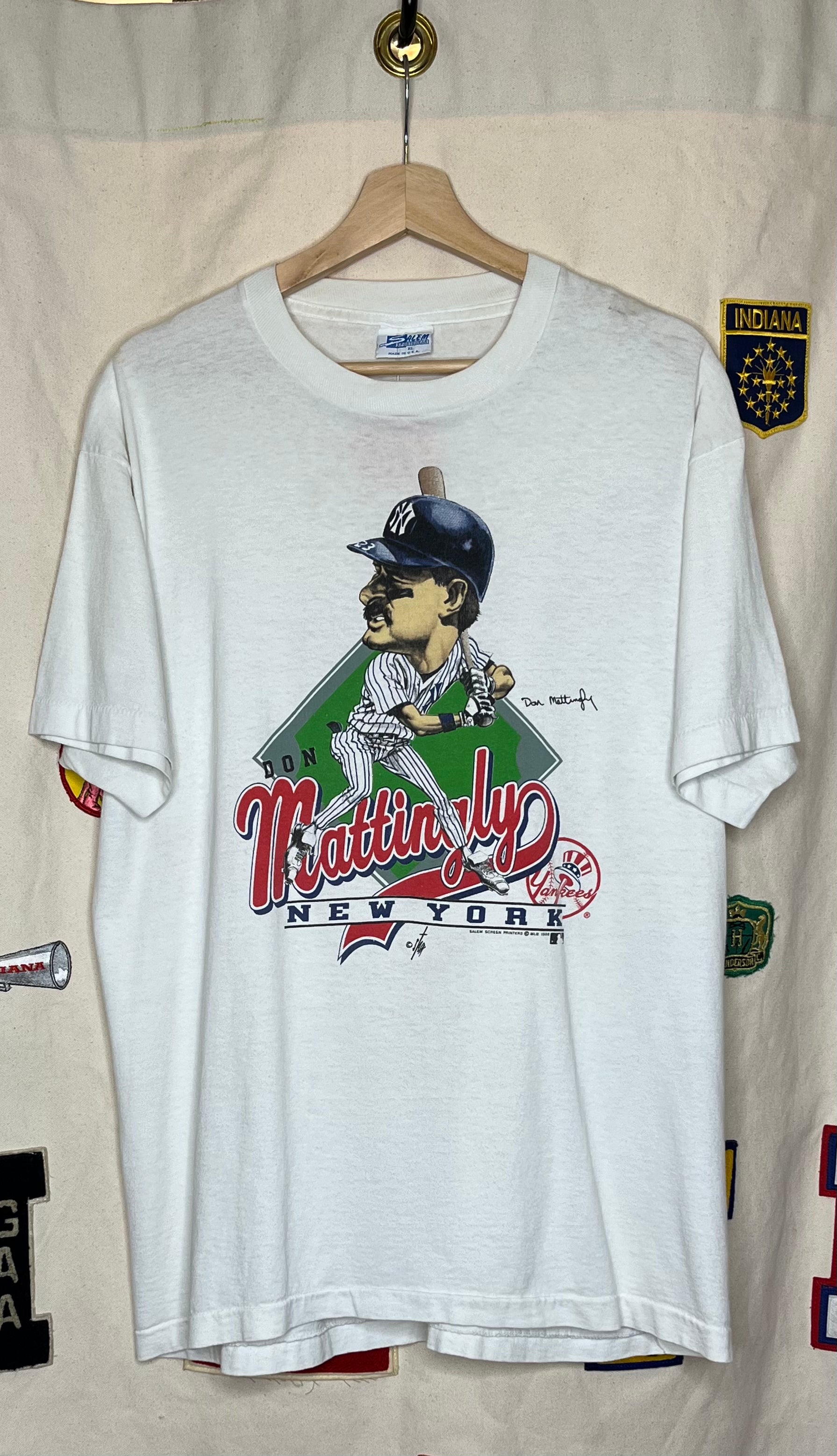 Don Mattingly New York Yankees Salem Sportswear T-Shirt: XL – Philthy  Vintage Clothing
