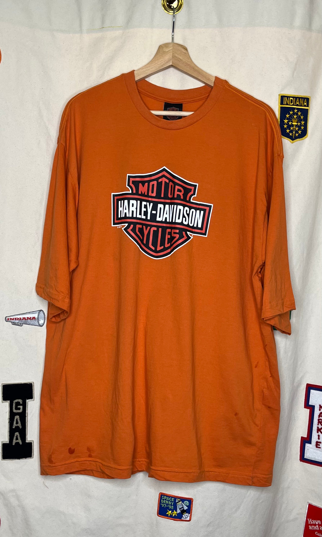 Harley-Davidson Sao Paulo Brasil Orange T-Shirt: XXL