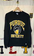 Load image into Gallery viewer, University of Purdue Boilermakers Russell Athletic Crewneck: M
