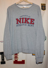 Load image into Gallery viewer, 90s Nike Athletic Department Crewneck: L
