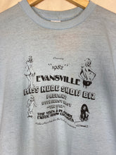 Load image into Gallery viewer, Evansville Miss Nude Show Biz Pageant T-Shirt: M/L
