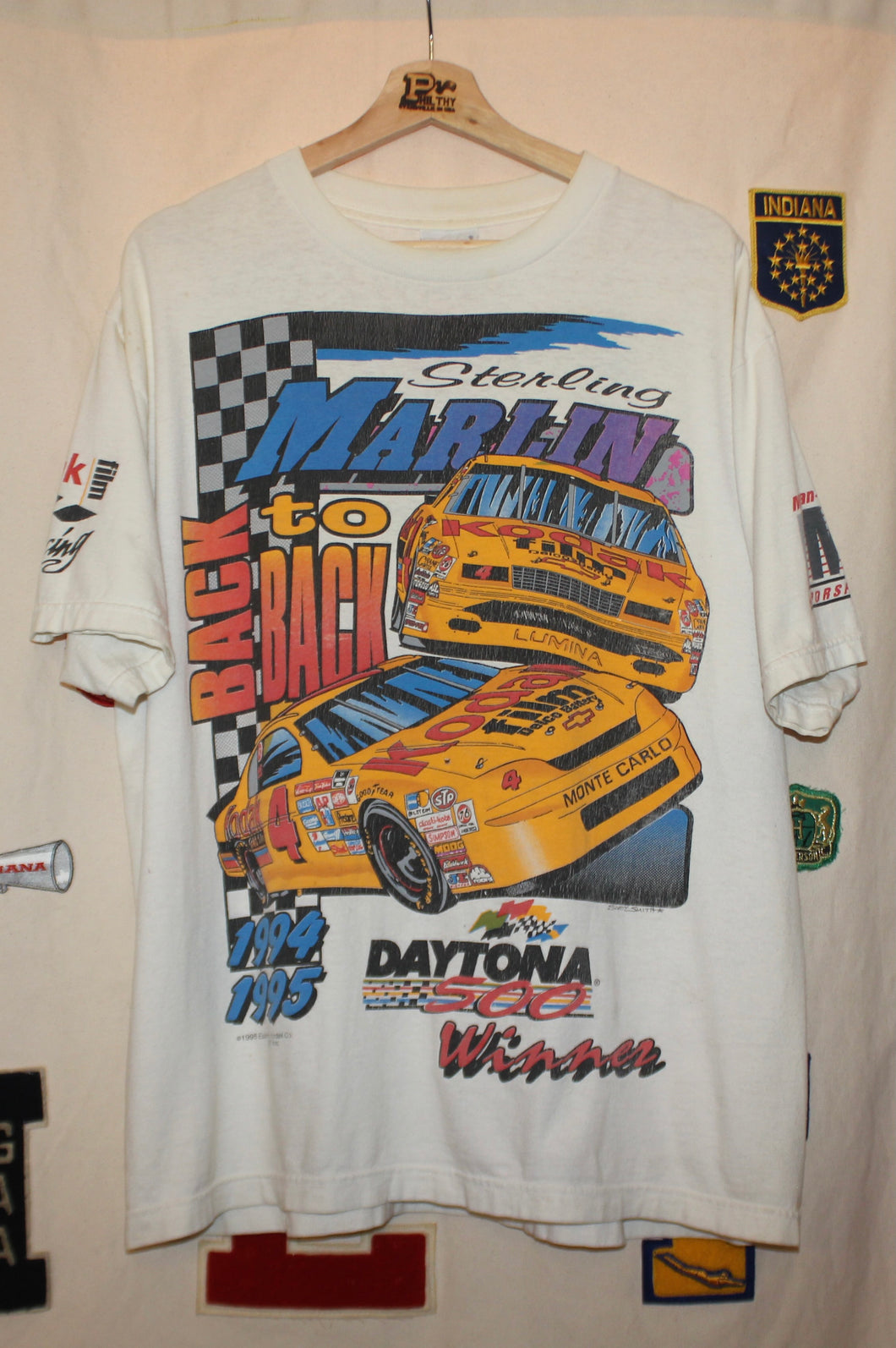 1995 Sterling Martin Kodak Racing T-Shirt: XL