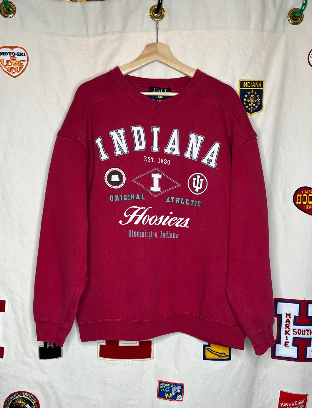 Indiana University Galt Sand Crewneck: L