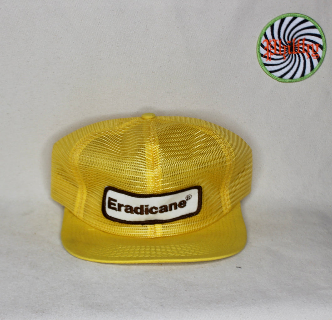 Vintage Eradicane Farmer Herbicide Mesh Patch Hat K-Products