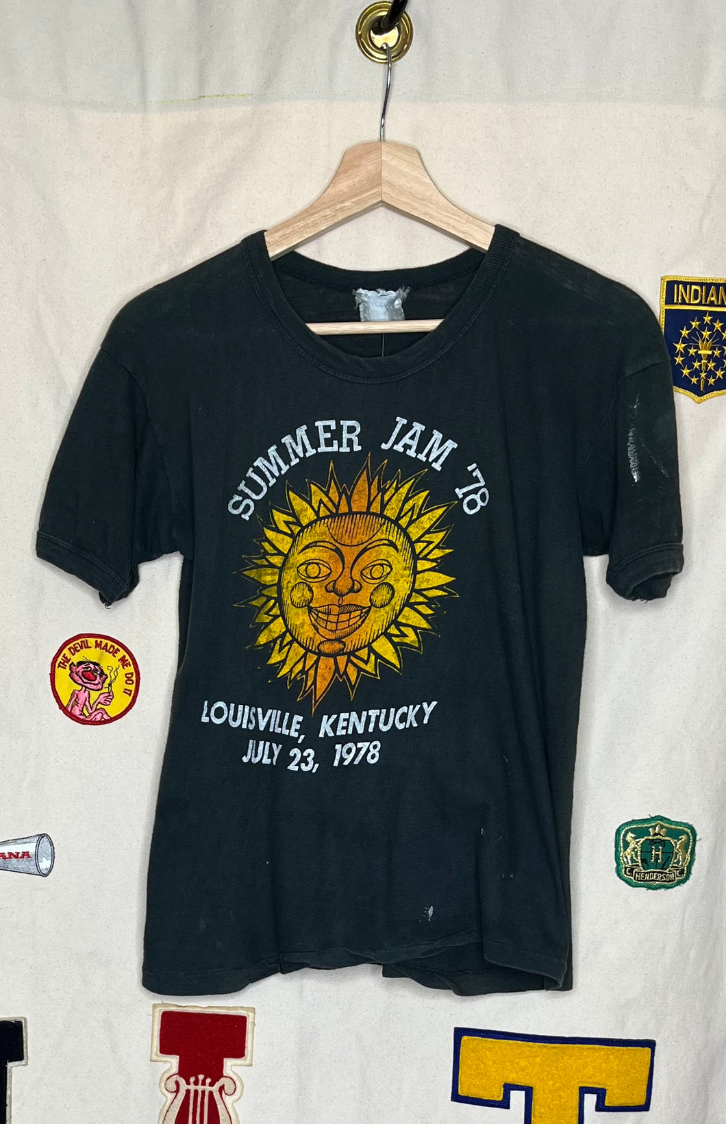 Summer Jam 1978 Ted Nugent Journey T-Shirt: S/M