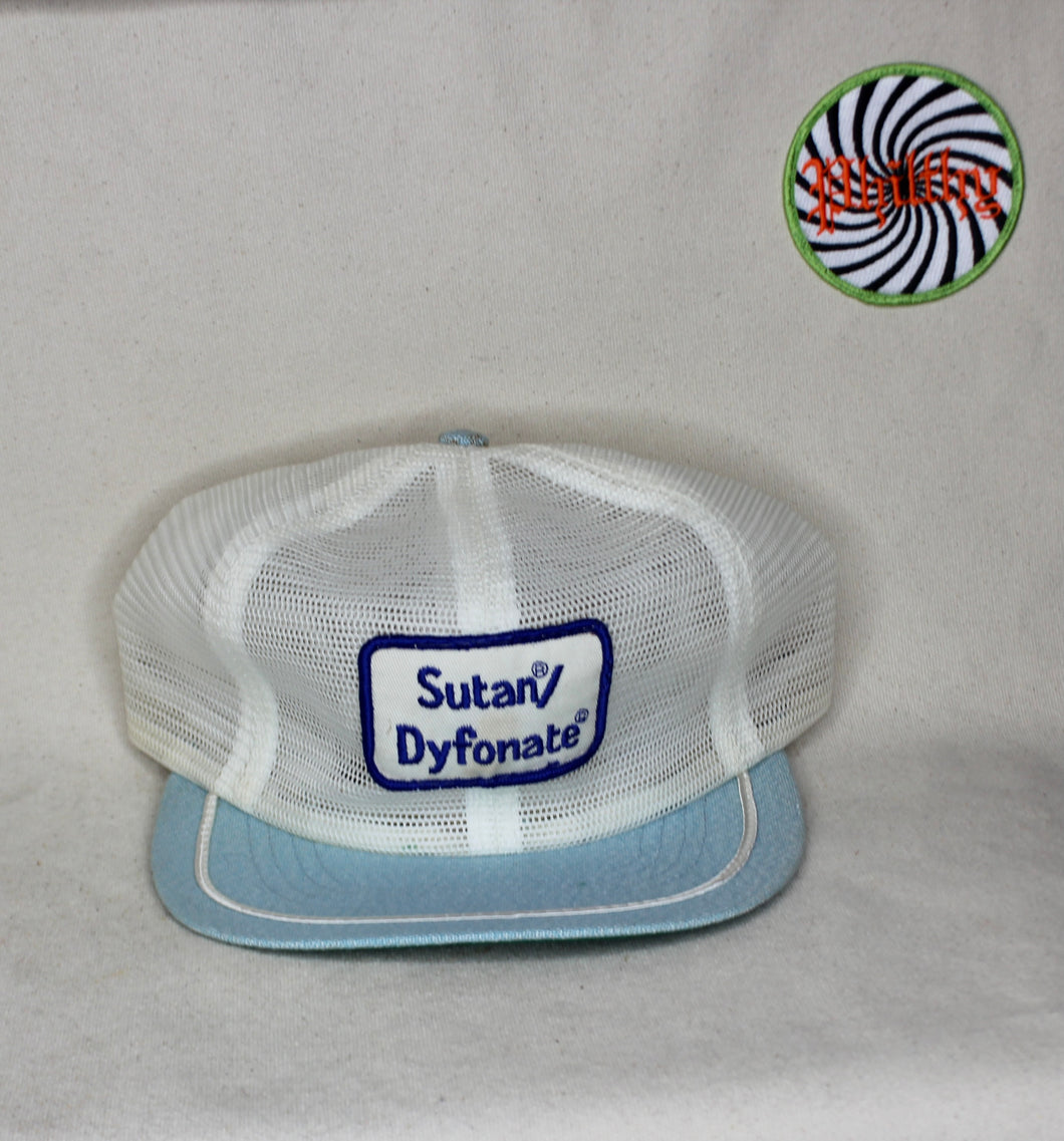 Vintage Sutan Dyfonate Pesticide Mesh Patch Hat
