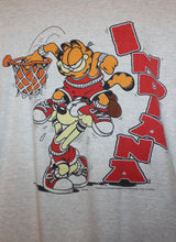 Load image into Gallery viewer, Indiana University Garfield Basketball T-Shirt: XL
