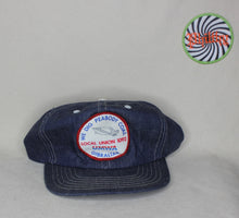 Load image into Gallery viewer, Vintage Denim Peabody Coal Union Snapback Hat
