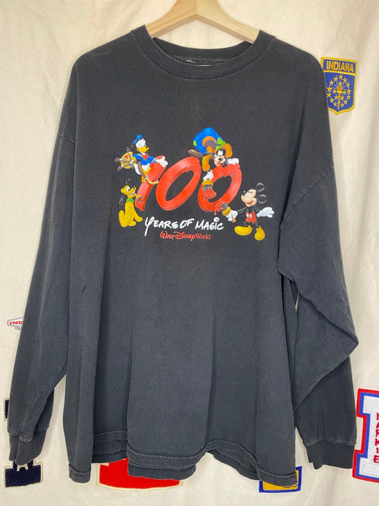 Walt Disney World 100 Year Anniversary Long-Sleeve T-Shirt: L