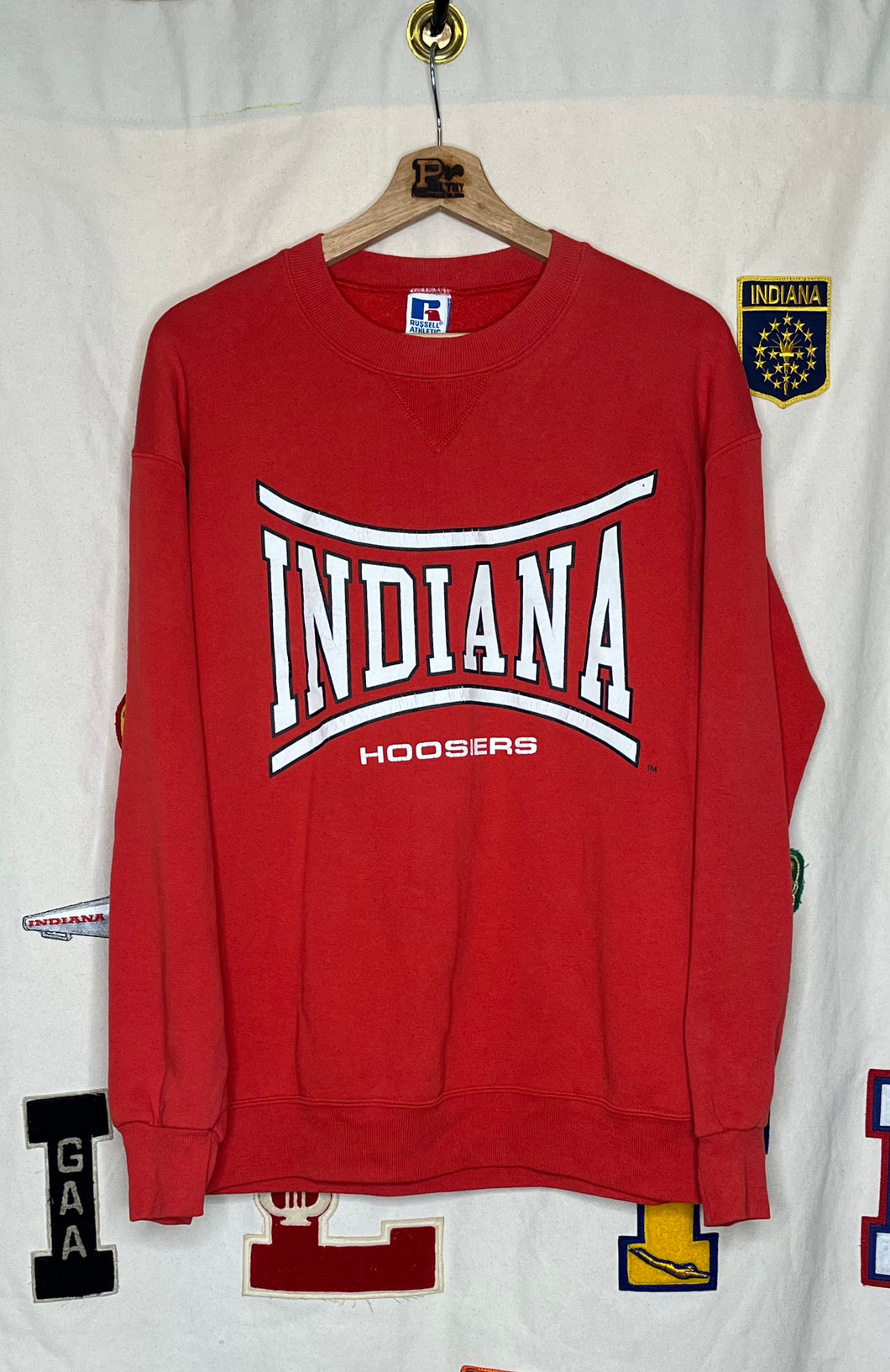 Indiana University Hoosiers Russell Athletic Crewneck: XL